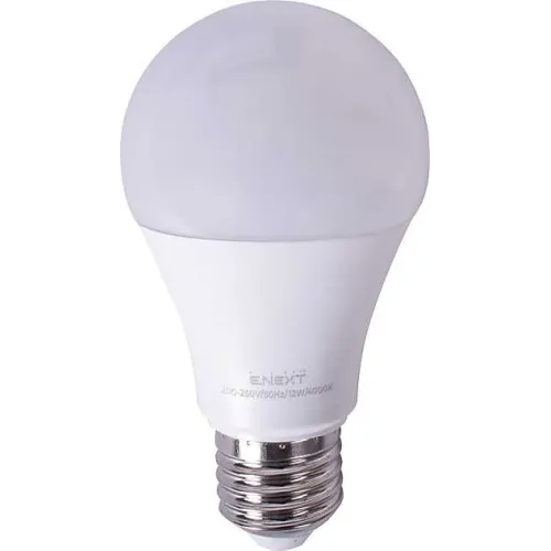 Лампа светодиодная e.LED.lamp.A60.E27.12.4000, 12Вт, 4000К Лампа светодиодная e.LED.lamp.A60.E27.12.4000, 12Вт, 4000К