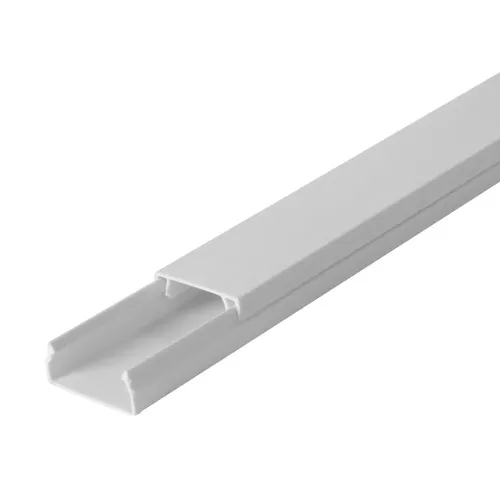 Короб пластиковый e.trunking.stand.20.10, 20х10мм, 2м Короб пластиковый e.trunking.stand.20.10, 20х10мм, 2м