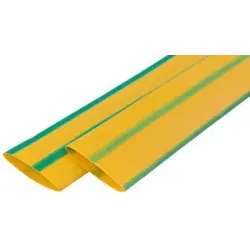Термоусаджувальна трубка e.termo.stand.1,5.0,75.yellow-green, 1,5/0,75, 1м, жовто-зелена Термоусаджувальна трубка e.termo.stand.1,5.0,75.yellow-green, 1,5/0,75, 1м, жовто-зелена
