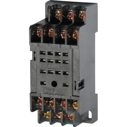 Разъем модульный e.control.p34s для промежуточного реле 3А на 4 группы контактов Разъем модульный e.control.p34s для промежуточного реле 3А на 4 группы контактов