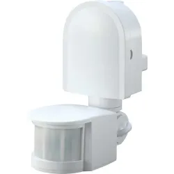 Датчик руху інфрачервоний e.sensor.pir.10F.white(білий), 180°, IP44 Датчик руху інфрачервоний e.sensor.pir.10F.white(білий), 180°, IP44