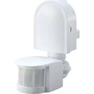 Датчик руху інфрачервоний e.sensor.pir.10F.white(білий), 180°, IP44 Датчик руху інфрачервоний e.sensor.pir.10F.white(білий), 180°, IP44