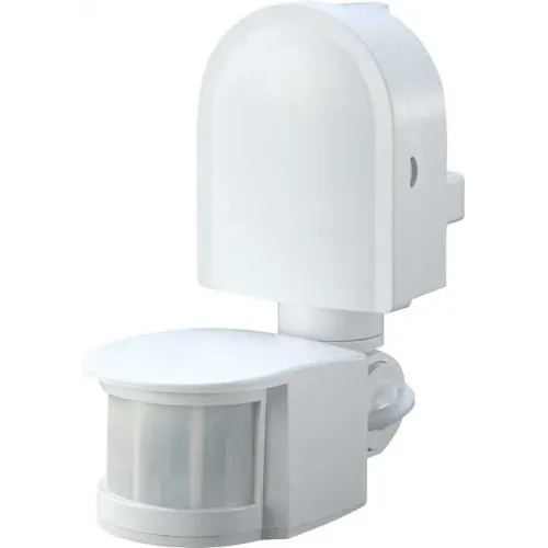 Датчик руху інфрачервоний e.sensor.pir.10F.white(білий), 180°, IP44 Датчик руху інфрачервоний e.sensor.pir.10F.white(білий), 180°, IP44