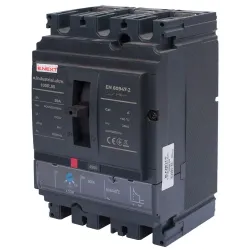 Силовий автоматичний вимикач e.industrial.ukm.100R.50 з регулюванням, 3р, 50А Силовий автоматичний вимикач e.industrial.ukm.100R.50 з регулюванням, 3р, 50А