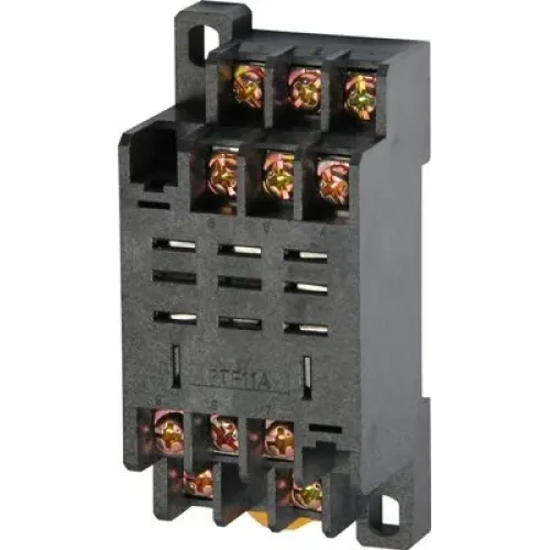 Разъем модульный e.control.p103s для промежуточного реле 10А на 3 группы контактов Разъем модульный e.control.p103s для промежуточного реле 10А на 3 группы контактов