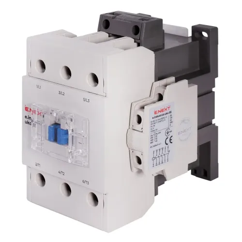 Контактор e.industrial.ukc.85.380, 85А, 380В, 1no+1nc Контактор e.industrial.ukc.85.380, 85А, 380В, 1no+1nc