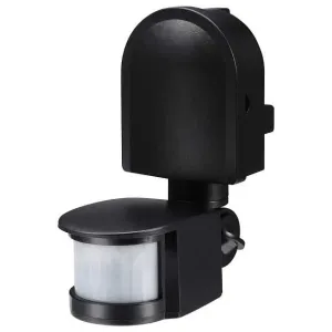 Датчик руху інфрачервоний e.sensor.pir.10F.black(чорний), 180°, IP44 Датчик руху інфрачервоний e.sensor.pir.10F.black(чорний), 180°, IP44