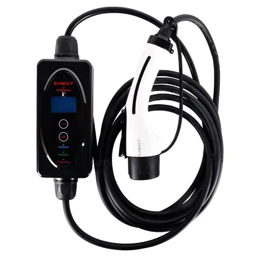 Переносна зарядна станція e.charge.portable.GBT-SCHUKO.1L3 230В, 6-16А, роз'єм: SCHUKO/GBT, довжина:1м/4м Переносна зарядна станція e.charge.portable.GBT-SCHUKO.1L3 230В, 6-16А, роз'єм: SCHUKO/GBT, довжина:1м/4м
