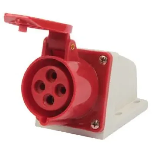 Силовая розетка стационарная e.socket.pro.4.16, 4п., 380В, 16А (114) Силовая розетка стационарная e.socket.pro.4.16, 4п., 380В, 16А (114)