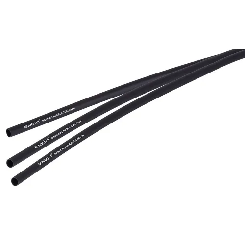 Термоусадочная трубка с клеевым слоем e.termo.pro.6,4.2,2.black, 6,4/2,2, 1м, черная Термоусадочная трубка с клеевым слоем e.termo.pro.6,4.2,2.black, 6,4/2,2, 1м, черная