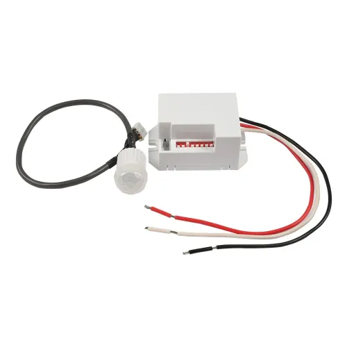 Датчик руху інфрачервоний e.sensor.pir.24.12-24.white, 360°, білий, 12В Датчик руху інфрачервоний e.sensor.pir.24.12-24.white, 360°, білий, 12В
