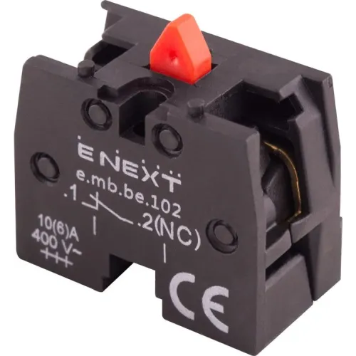 Дополнительный контакт e.mb.be102 (NC) Дополнительный контакт e.mb.be102 (NC)