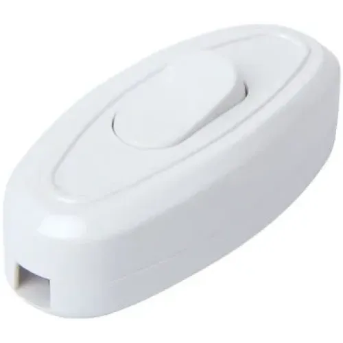 Переключатель света e.switch wires.6A.white, 6А, белый Переключатель света e.switch wires.6A.white, 6А, белый
