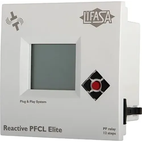 Регулятор реактивної потужності PFCL-12 ELITE (на 12 ступенів) з інтерфейсом RS-485 Регулятор реактивної потужності PFCL-12 ELITE (на 12 ступенів) з інтерфейсом RS-485