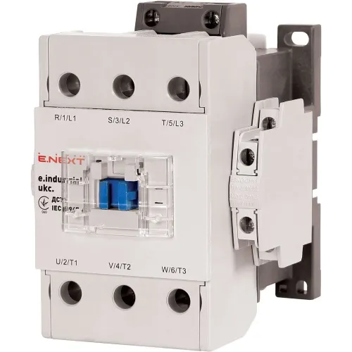 Контактор e.industrial.ukc.40.220, 40А, 220В, 1no+1nc Контактор e.industrial.ukc.40.220, 40А, 220В, 1no+1nc