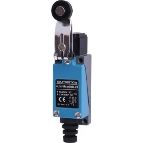 Вимикач кінцевий e.limitswitch.01 важіль з роликом Вимикач кінцевий e.limitswitch.01 важіль з роликом