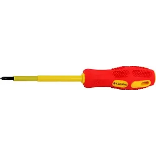 Викрутка ізольована e.tool.ph.604 (PH2*100) хрест Викрутка ізольована e.tool.ph.604 (PH2*100) хрест