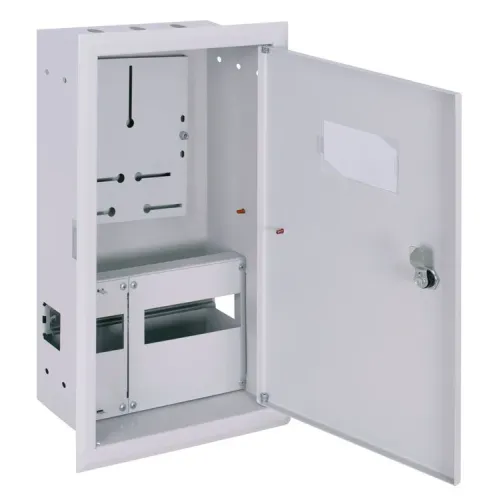 Корпус учета металлический e.mbox.pro.w.f3.12 IP31 встроенный под 3ф счетчик, 12 модулей Корпус учета металлический e.mbox.pro.w.f3.12 IP31 встроенный под 3ф счетчик, 12 модулей