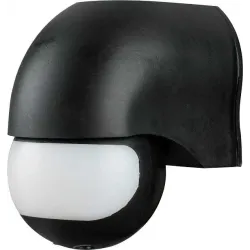Датчик руху інфрачервоний e.sensor.pir.12.black(чорний), 180°, IP44 Датчик руху інфрачервоний e.sensor.pir.12.black(чорний), 180°, IP44