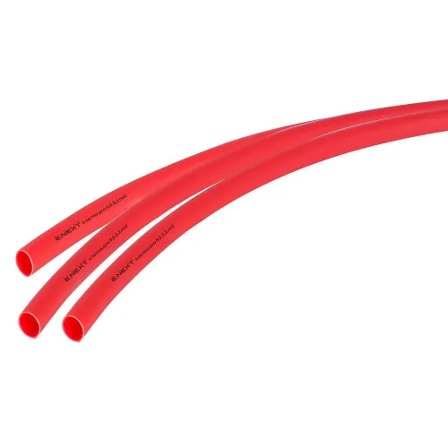 Термоусадочная трубка с клеевым слоем e.termo.pro.9,5.3,2.red, 9,5/3,2, 1м, красная Термоусадочная трубка с клеевым слоем e.termo.pro.9,5.3,2.red, 9,5/3,2, 1м, красная