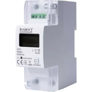 Лічильник однофазний e.control.w11 5(65)А електронний клас 1.0 (некомерц.) RS485 Лічильник однофазний e.control.w11 5(65)А електронний клас 1.0 (некомерц.) RS485