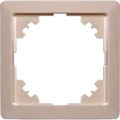 Рамка e.lux.10024L.1.fr.ivory 1-містна, "слонова кістка" Рамка e.lux.10024L.1.fr.ivory 1-містна, "слонова кістка"