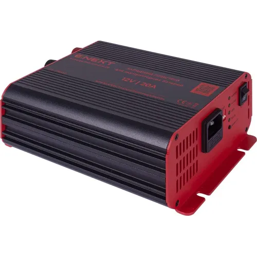 Зарядное устройство для аккумуляторных батарей e.charge.batt.stand.12.20 12В, 20А Зарядное устройство для аккумуляторных батарей e.charge.batt.stand.12.20 12В, 20А
