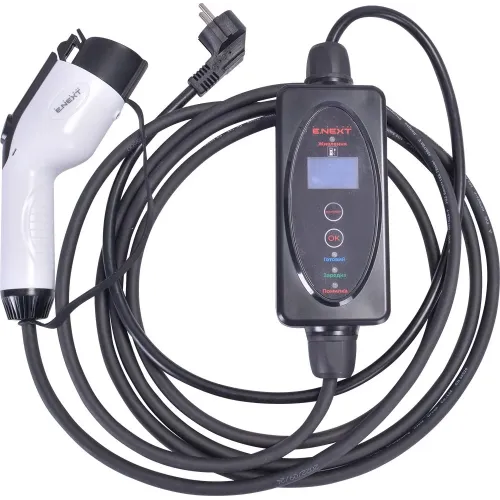 Переносная зарядная станция e.charge.portable.T1-SCHUKO.1L3 230В, 6-16А, разъем: SCHUKO/Т1, длина:1м/4м Переносная зарядная станция e.charge.portable.T1-SCHUKO.1L3 230В, 6-16А, разъем: SCHUKO/Т1, длина:1м/4м