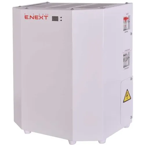 Стабилизатор напряжения тиристорный e.stab.stand.12, 12kVA, однофазный Стабилизатор напряжения тиристорный e.stab.stand.12, 12kVA, однофазный