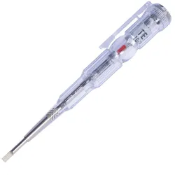 Індикатор-тестер e.tool.test08 140х3,5 прямий шліц АС/DC70-250В Індикатор-тестер e.tool.test08 140х3,5 прямий шліц АС/DC70-250В
