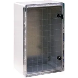 Корпус ударопрочный из АБС-пластика e.plbox.500.600.220.tr, 500х600х220мм, IP65 с прозрачными дверцами