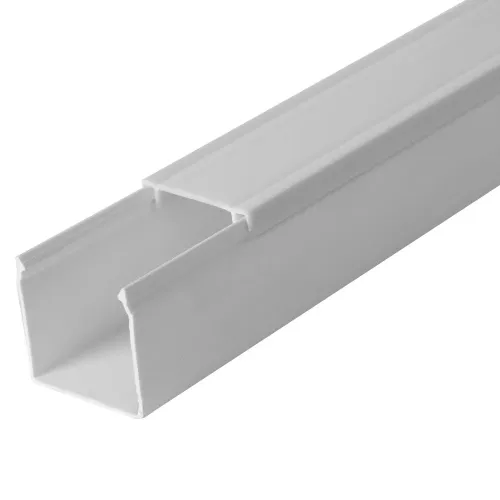 Короб пластиковый e.trunking.stand.25.25, 25х25мм, 2м Короб пластиковый e.trunking.stand.25.25, 25х25мм, 2м