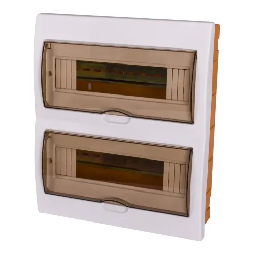 Корпус пластиковый 24-модульный e.plbox.stand.w.24k, встроенный Корпус пластиковый 24-модульный e.plbox.stand.w.24k, встроенный