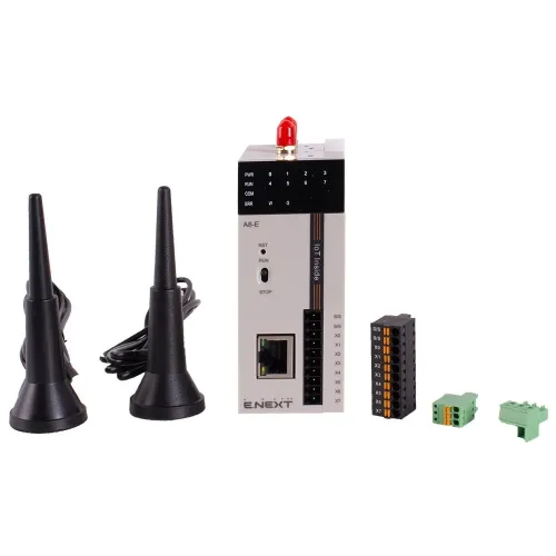 Програмований логічний контролер + HMI WEB 24В 8 DI 1 RS485 1 Ethernet Wi-Fi Global 4G/3G/2G MQTT Програмований логічний контролер + HMI WEB 24В 8 DI 1 RS485 1 Ethernet Wi-Fi Global 4G/3G/2G MQTT