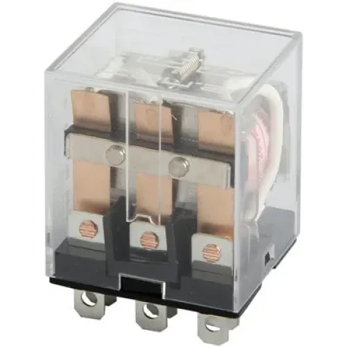 Реле промежуточное e.control.p1032 10А, 3 группы контактов, катушка 12В АC Реле промежуточное e.control.p1032 10А, 3 группы контактов, катушка 12В АC