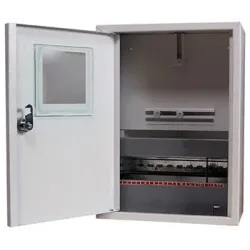 Корпус e.mbox.stand.n.f1.12.z.e металевий, під 1-ф. електронний лічильник, 12 мод., навісний, з замком Корпус e.mbox.stand.n.f1.12.z.e металевий, під 1-ф. електронний лічильник, 12 мод., навісний, з замком