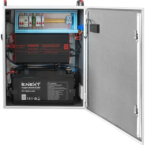 Шкаф бесперебойного питания e.ups.mbox.2000/1800, 2000Вт, 1800Вт*ч, IP44 Шкаф бесперебойного питания e.ups.mbox.2000/1800, 2000Вт, 1800Вт*ч, IP44
