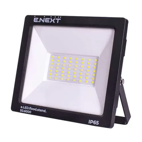 Прожектор світлодіодний e.LED.flood.stand.50.6000, 50Вт, 6000К Прожектор світлодіодний e.LED.flood.stand.50.6000, 50Вт, 6000К