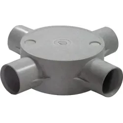 Коробка e.pipe.4.db.stand.20 соединительная трубная, 4 ввода, d20мм Коробка e.pipe.4.db.stand.20 соединительная трубная, 4 ввода, d20мм