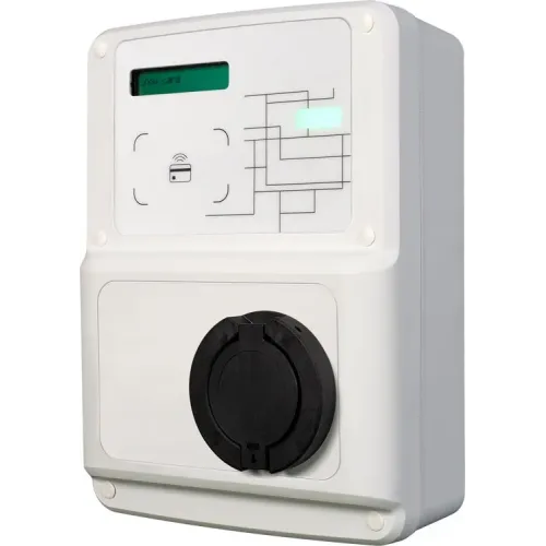 Станція для заряду електромобілів WBMC-SMART TRI T2S32 22кВт 400В 32A Type2 кабель Станція для заряду електромобілів WBMC-SMART TRI T2S32 22кВт 400В 32A Type2 кабель