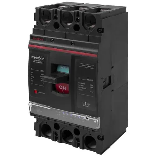 Силовой автоматический выключатель e.industrial.ukm.400Rе.400 с электронным расцепителем, 3р, 400А Силовой автоматический выключатель e.industrial.ukm.400Rе.400 с электронным расцепителем, 3р, 400А