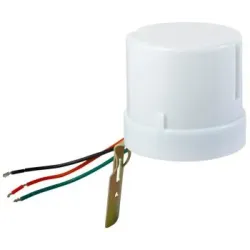 Сутінкове реле e.sensor.light-control.303.white(білий), 25А, IP44 Сутінкове реле e.sensor.light-control.303.white(білий), 25А, IP44