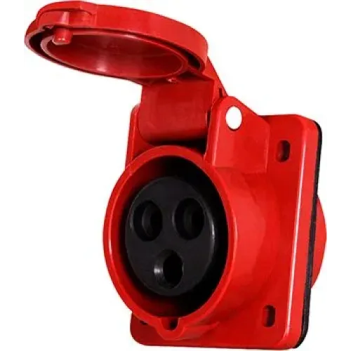 Силовая розетка, встраиваемая e.socket.pro.4.16.wall, 4п., 380В, 16А (414) Силовая розетка, встраиваемая e.socket.pro.4.16.wall, 4п., 380В, 16А (414)
