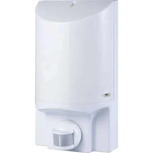 Светильник настенный с датчиком движения e.sensor.lum.52.e27.white(белый) 180°, IP44 Светильник настенный с датчиком движения e.sensor.lum.52.e27.white(белый) 180°, IP44