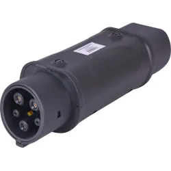 Перехідник e.charge.adapter.T2-T1 із Т2 на Т1, моноліт, 32А Перехідник e.charge.adapter.T2-T1 із Т2 на Т1, моноліт, 32А