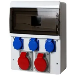 Монтажний набір - 1х16A (230/400V) 2,5кв.мм,1х32А (230/400V) 4 кв.мм, 3х16А 230V 1,5 кв.мм, 13 мод. Монтажний набір - 1х16A (230/400V) 2,5кв.мм,1х32А (230/400V) 4 кв.мм, 3х16А 230V 1,5 кв.мм, 13 мод.