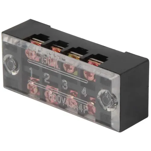 Клемная колодка защищена e.tc.protect.45.4, 45А, 4 полюса Клемная колодка защищена e.tc.protect.45.4, 45А, 4 полюса