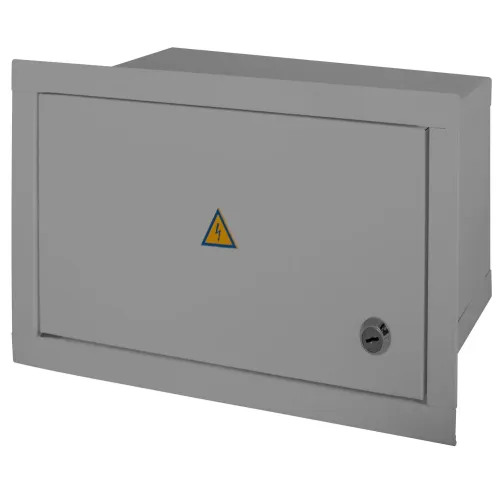Корпус e.mbox.stand.w.15.z металевий, під 15 мод., що вбудовується, з замком Корпус e.mbox.stand.w.15.z металевий, під 15 мод., що вбудовується, з замком