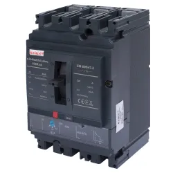 Силовий автоматичний вимикач e.industrial.ukm.100R.40 з регулюванням, 3р, 40А Силовий автоматичний вимикач e.industrial.ukm.100R.40 з регулюванням, 3р, 40А