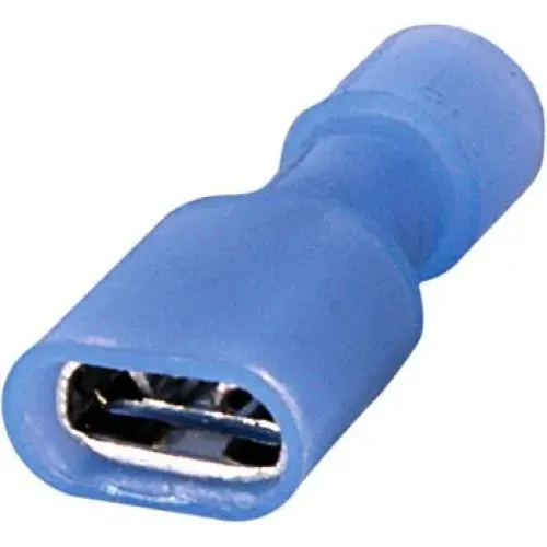 Наконечник-соединитель изолированный серии FN e.terminal.stand.fdfn2.250.blue (fn.f.1,5.2,5) 1,5-2,5 кв.мм "мама", 100шт Наконечник-соединитель изолированный серии FN e.terminal.stand.fdfn2.250.blue (fn.f.1,5.2,5) 1,5-2,5 кв.мм "мама", 100шт